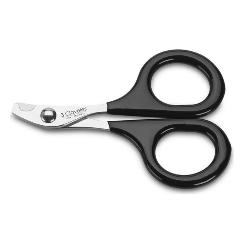 Nagelschneider 3 Claveles Schwarz (8,5 cm)