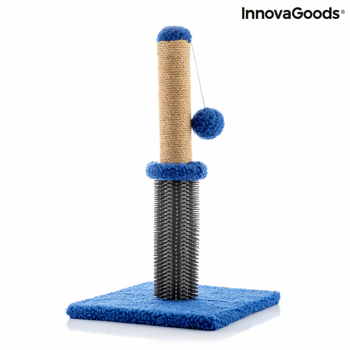 Katzen-Kratz- und Massagepost mit Ball Miausage InnovaGoods