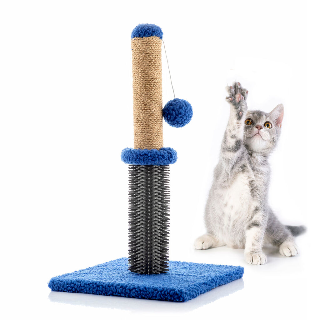 Katzen-Kratz- und Massagepost mit Ball Miausage InnovaGoods
